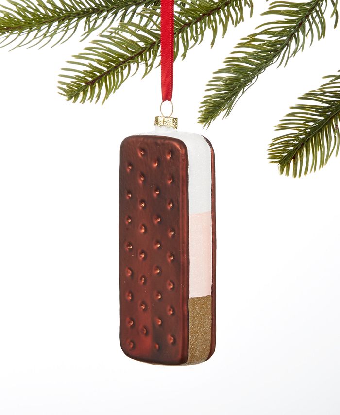 Holiday Lane Sweet Tooth Ice Cream Sandwich Ornament, Created for Macy