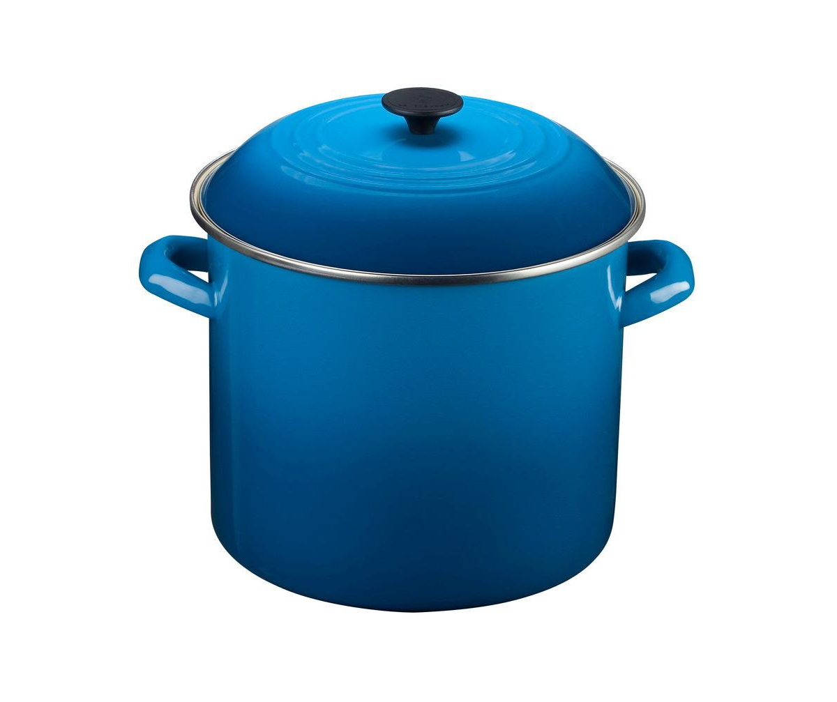 Le Creuset 16 Quart Enamel On Steel Stockpot With Lid In Marseille