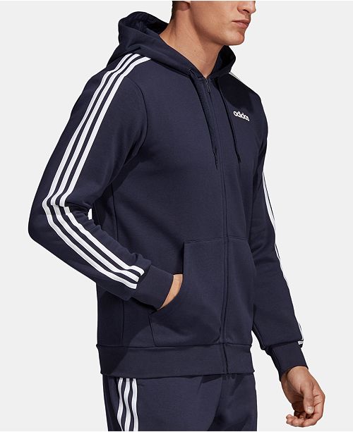 adidas fleece zip hoodie