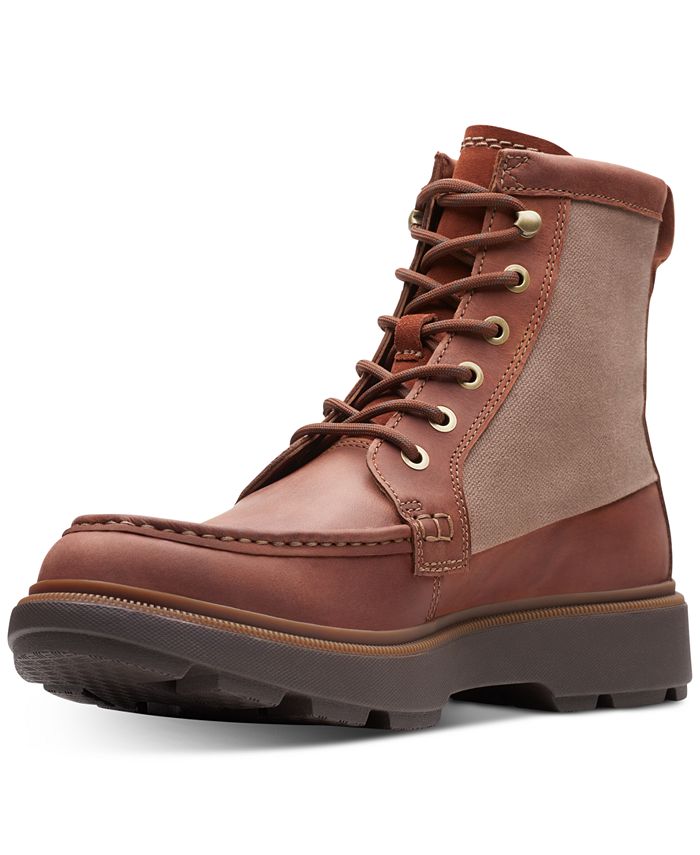 Clarks Men's Dempsey Peak British Tan Leather Casual Boots & Reviews - All Men's Shoes - Men