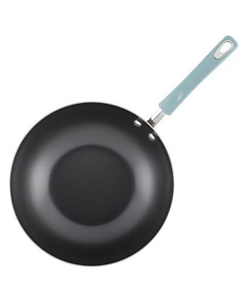 Rachael Ray Hard Enamel 11 Covered Stir Fry - Macy's