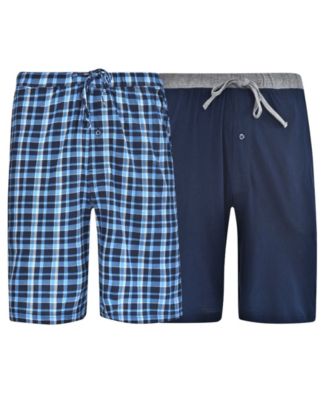 hanes men's 2 pack knit shorts