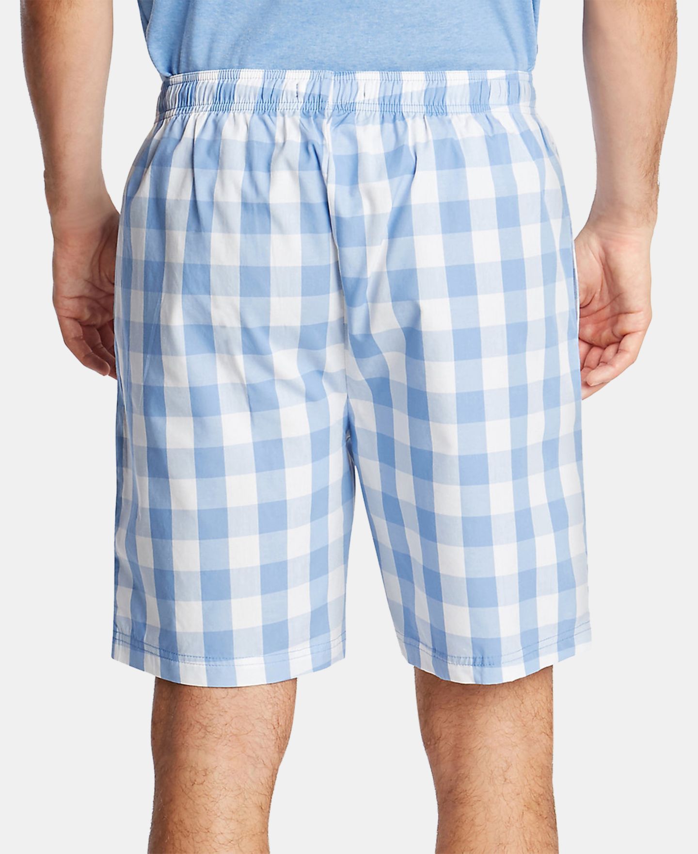 Пижамные шорты для мужчин, хлопок — Nautica, цвет: Красный — фото 5
