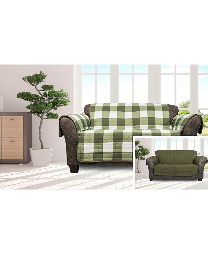 Duck River Textile Alba Reversible Waterproof Love Seat Cover Macy's