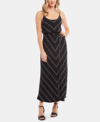 Karen Kane Sleeveless Printed Maxi Dress - Macy's