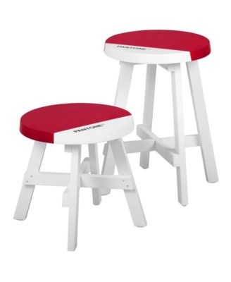 PANTONE UNIVERSE (TM) Pantone 2pc Stool Set