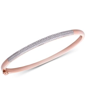 macy's diamond bangle bracelets