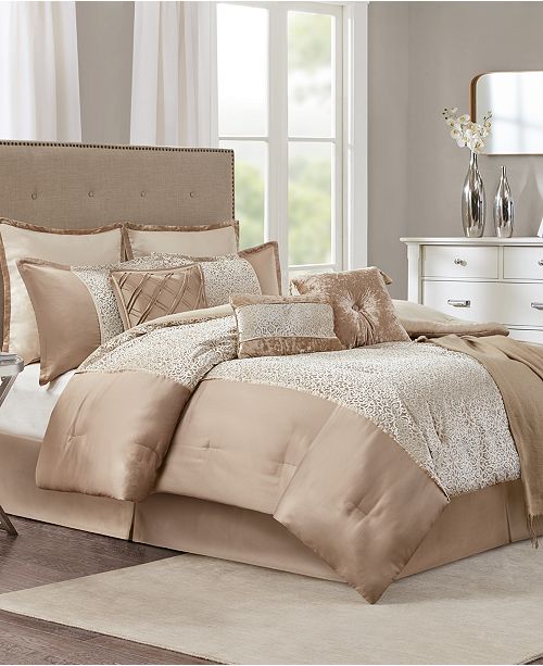 Jla Home Yasmina 10 Pc King Comforter Set Reviews Bed In A Bag Bed Bath Macy S