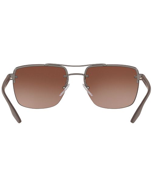 Prada Linea Rossa Polarized Sunglasses, PS 60US 62 LIFESTYLE & Reviews