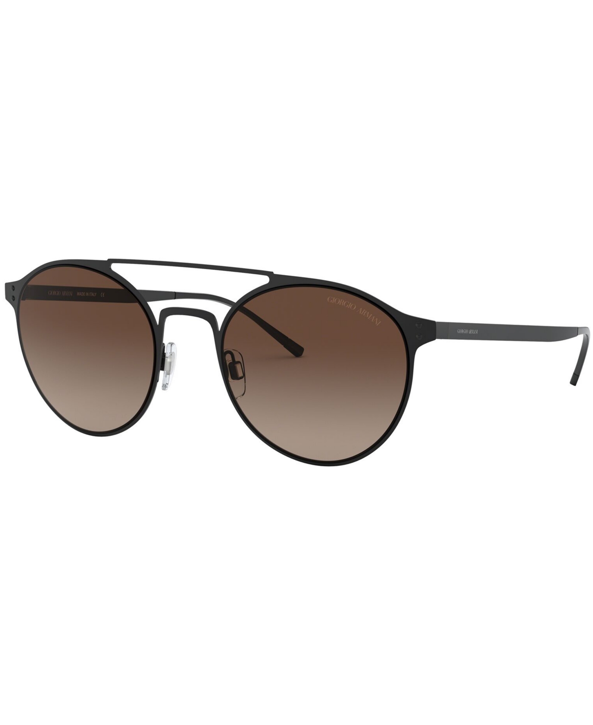 Giorgio Armani Sunglasses, Ar6089 54 In Matte Black,brown Gradient
