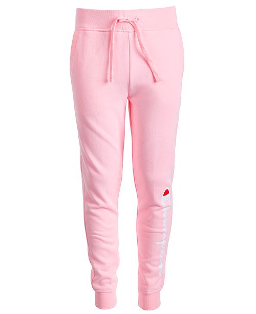 Champion Big Girls Script Logo Jogger Pants Reviews Macy S