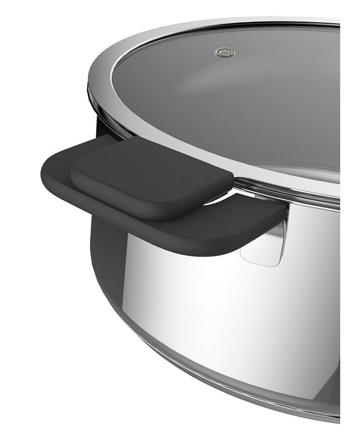 Ozeri 6Piece Stainless Steel Inductive Pot Set with HandsFree Glass