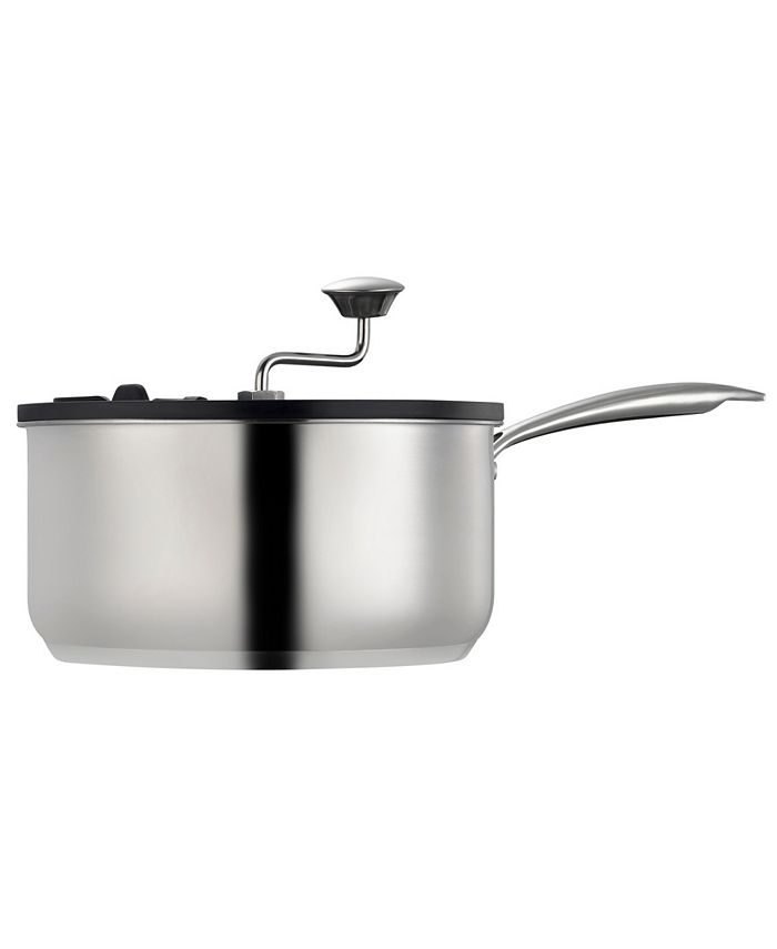Ozeri Zippy Popcorn and Snack Maker in Nonstick Stainless Steel, 5.5 Qt