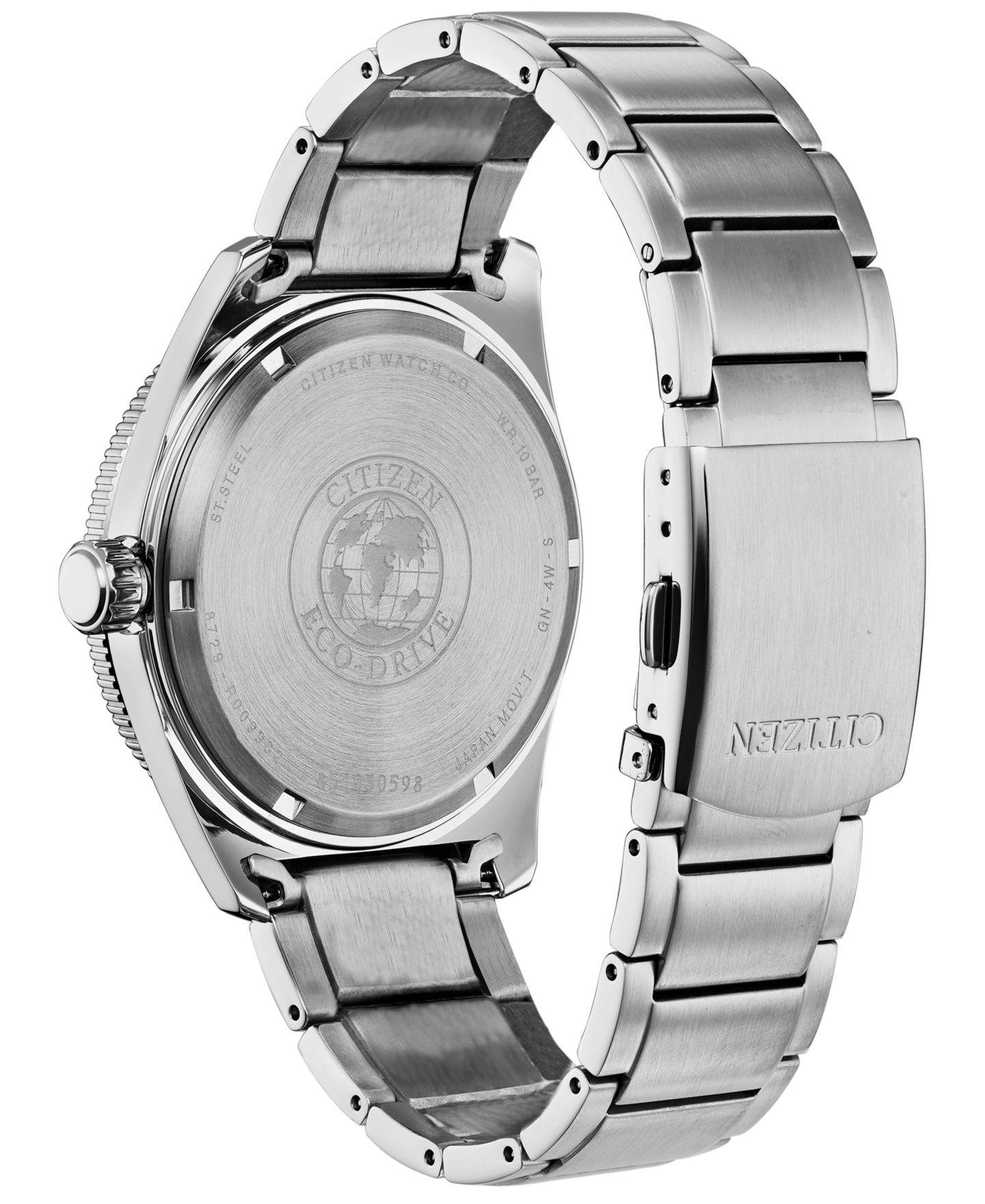 Мужские часы Citizen Eco-Drive Brycen Stainless Steel Bracelet Watch 43mm — фото 5