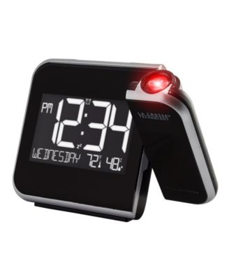 La Crosse Technology Projection Alarm Clock with Indoor Temp and Humidity