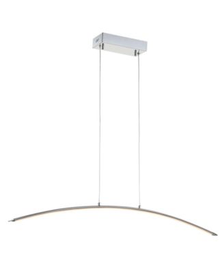 Roxanna 41.5" Dimmable Adjustable Integrated LED Metal Linear Pendant