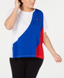 Plus Size Colorblocked T-Shirt