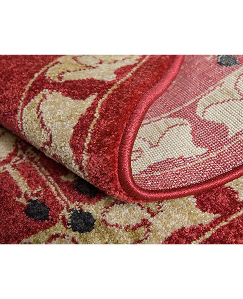 Bridgeport Home Orwyn Orw3 Red/Beige 7' x 10' Area Rug & Reviews Rugs