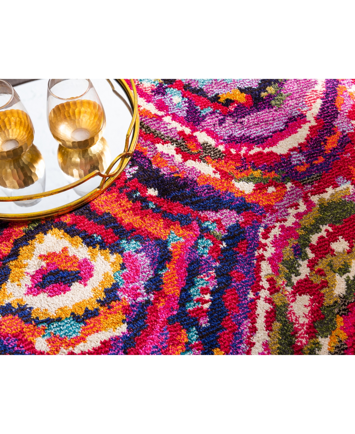 Bayshore Home Newwolf New1Area Rug - Multi