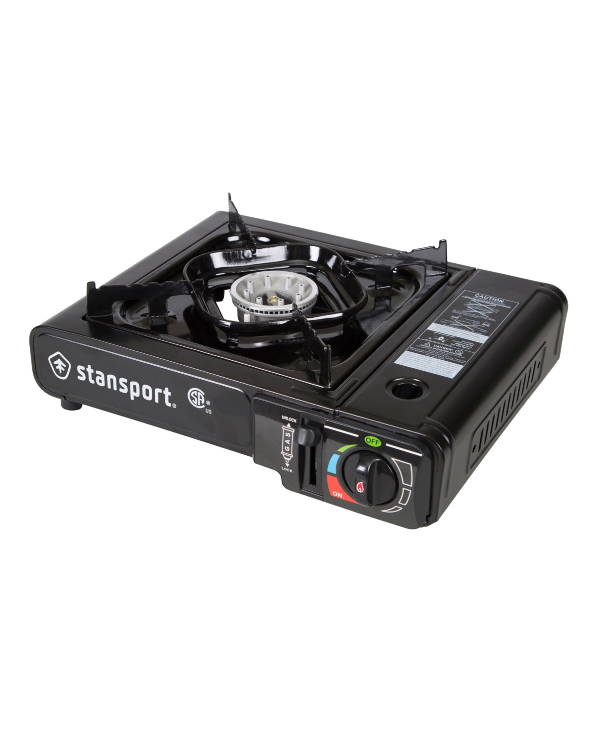 Portable Outdoor Butane Stove - Black base