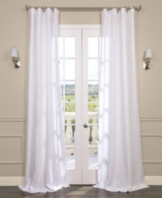 Linen Sheer 50" x 120" Curtain Panel