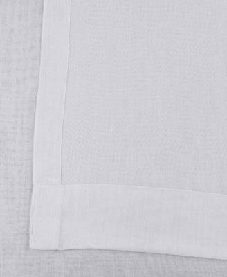 Textured Faux Linen Sheer Curtain