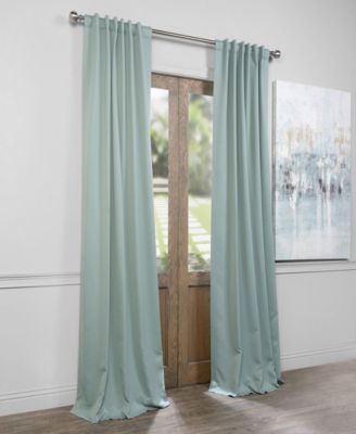 Exclusive Fabrics & Furnishings Blackout 50" X 84" Curtain Panel - Macy's