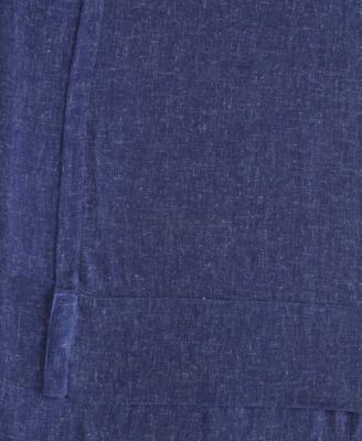 Textured Faux Linen Sheer Curtain