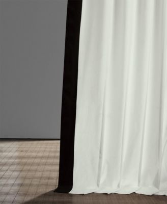 Bordered Vertical Printed Cotton Curtain