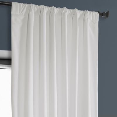 Heritage Plush Velvet Room Darkening Curtain