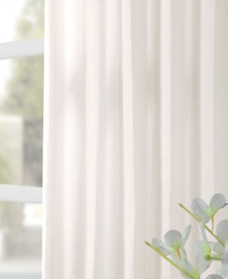 Ancient Ivory French Linen Room Darkening Curtain