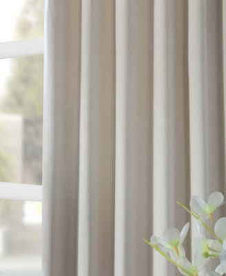 Heritage Plush Velvet Room Darkening Curtain