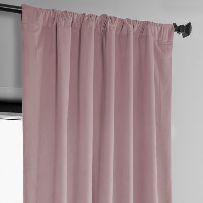 Heritage Plush Velvet Room Darkening Curtain