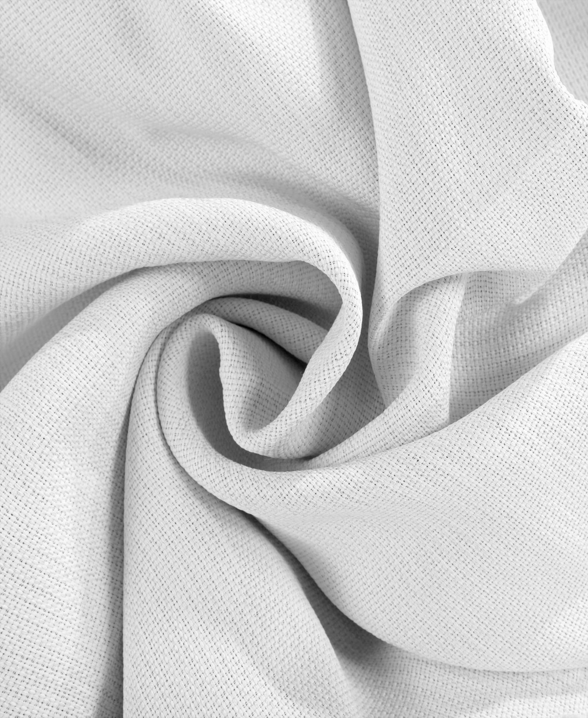 Half Price Drapes Chalk Off White Textured Bellino Room Darkening Curtain In White