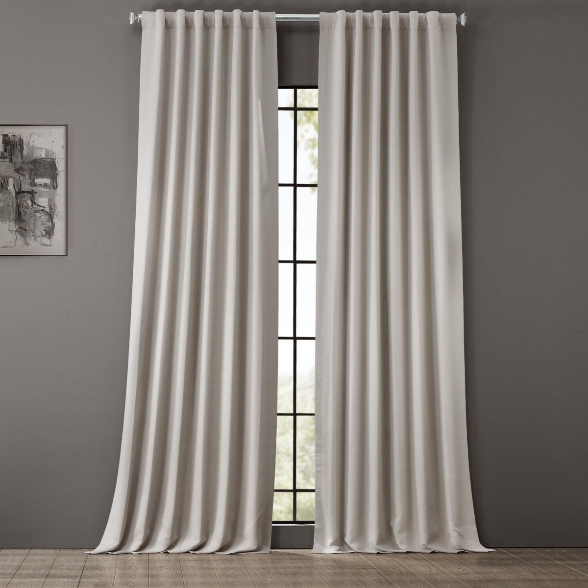 Half Price Drapes Room Darkening Curtain