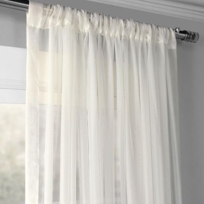 Extra Wide Sheer Curtain