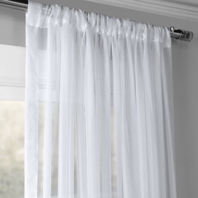 Extra Wide Sheer Curtain