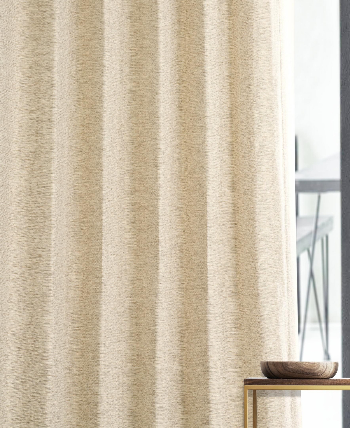 Half Price Drapes Textured Bellino Room Darkening Curtain