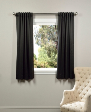 Exclusive Fabrics & Furnishings Blackout Curtain Panel, 50" X 63"