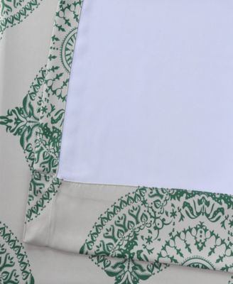 Henna Emblem Room Darkening Curtain