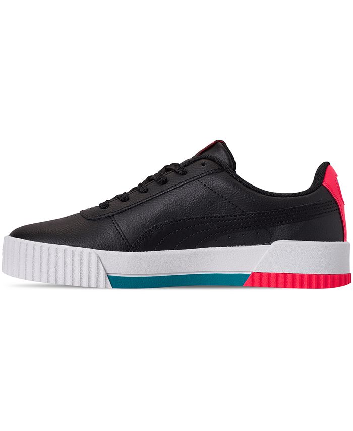 Puma Women s Carina Leather Casual Sneakers from Finish Line Macy s