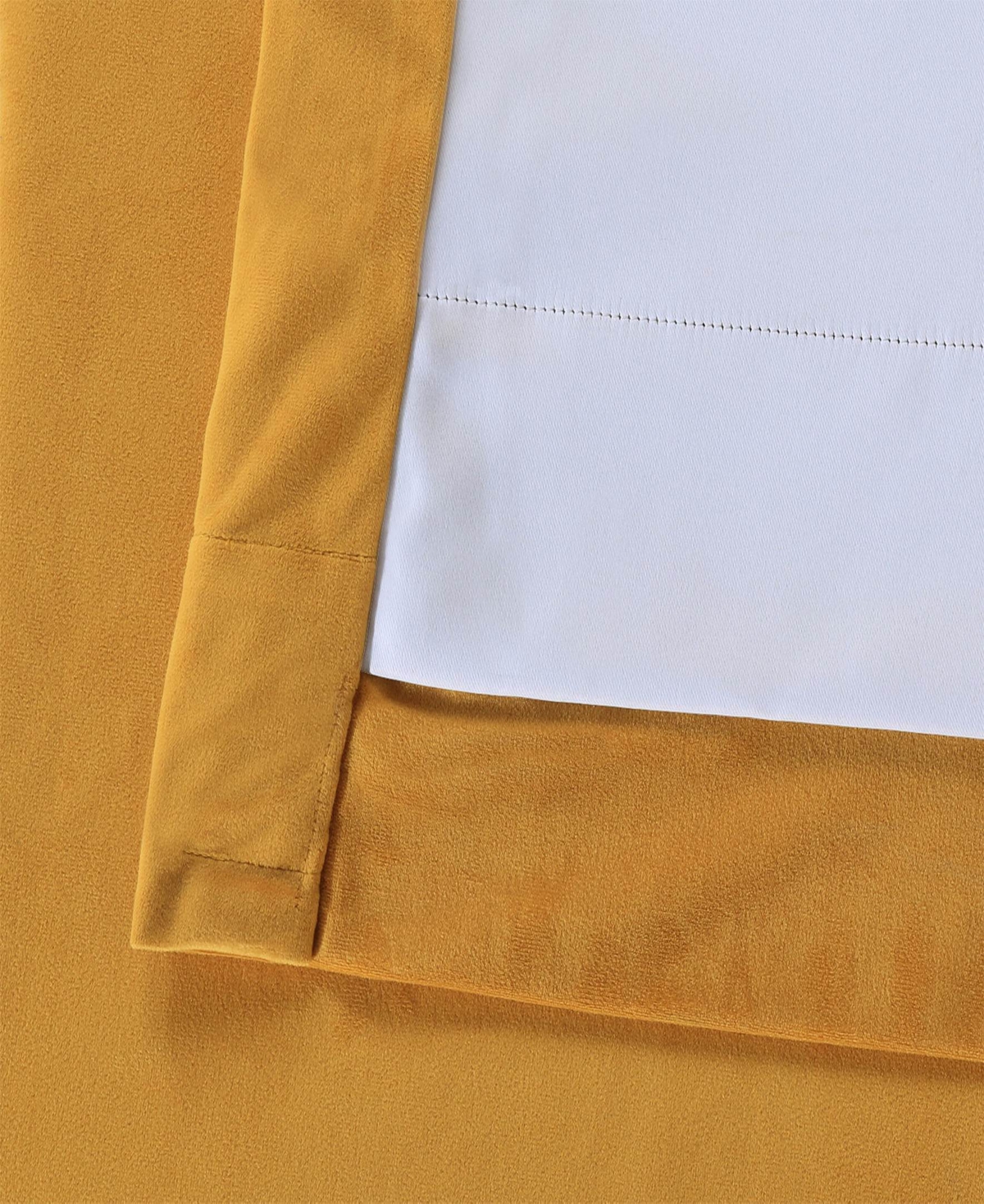 Half Price Drapes Fool's Gold Signature Velvet Blackout Curtain In Gold