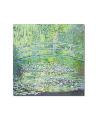 Claude Monet 'Waterlily Pond-The Bridge II' Canvas Art - 18