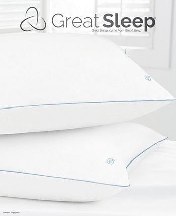 Great Sleep - 5 Degree Hydrocool 1" King Pillow
