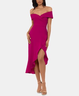 shoulder baring dress