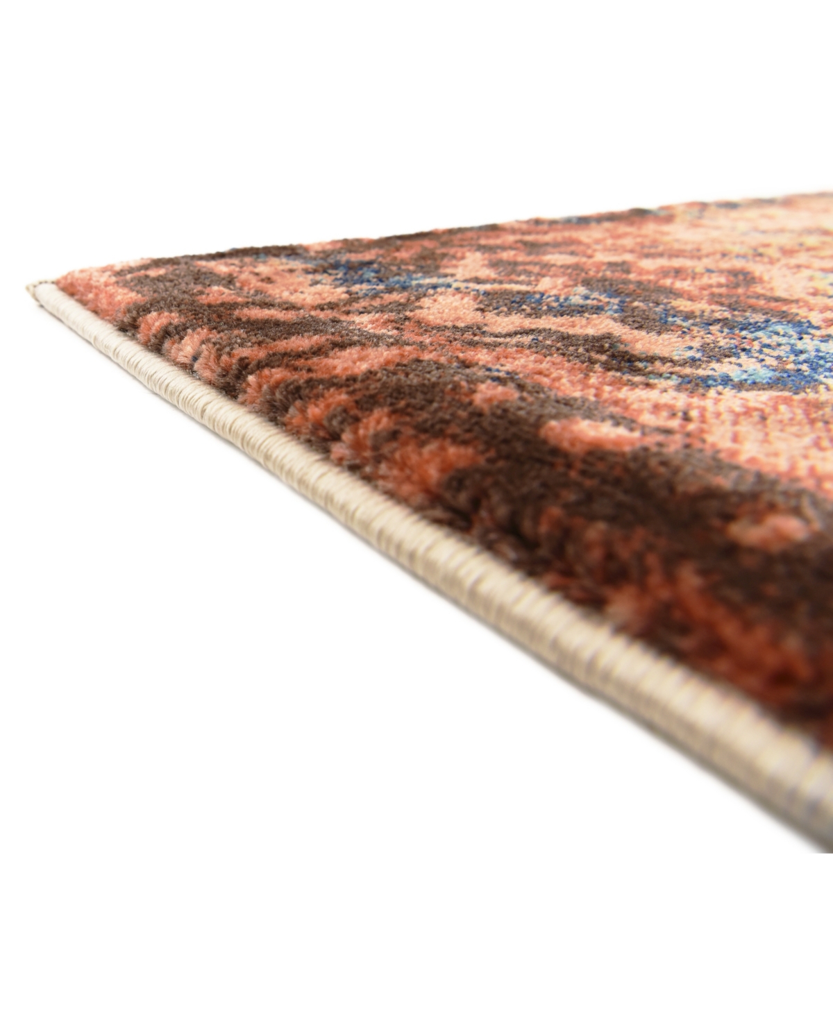 Bayshore Home Marblesea Mrb3Area Rug - Peach