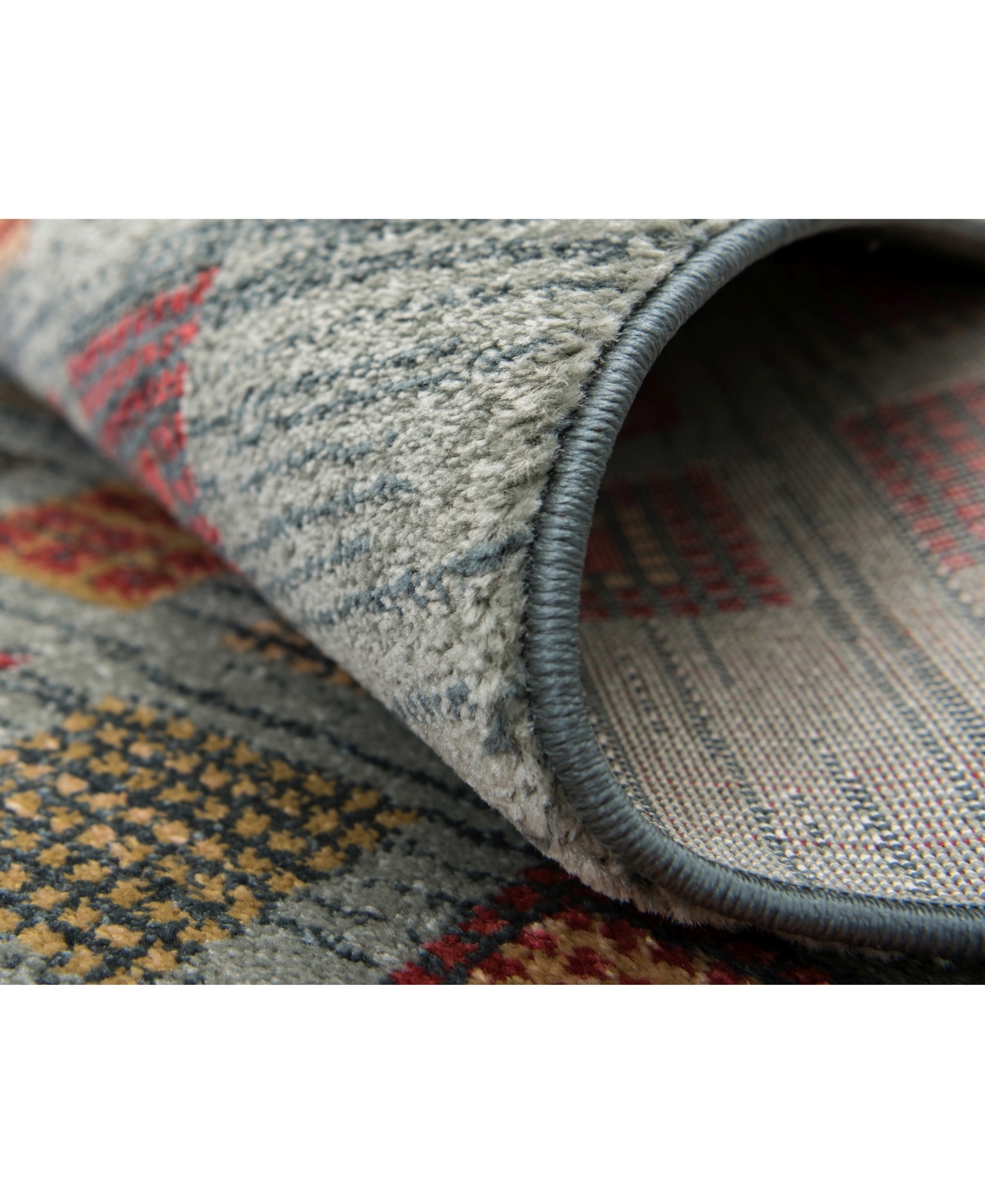 Bayshore Home Ojas Oja6Area Rug - Light Blue