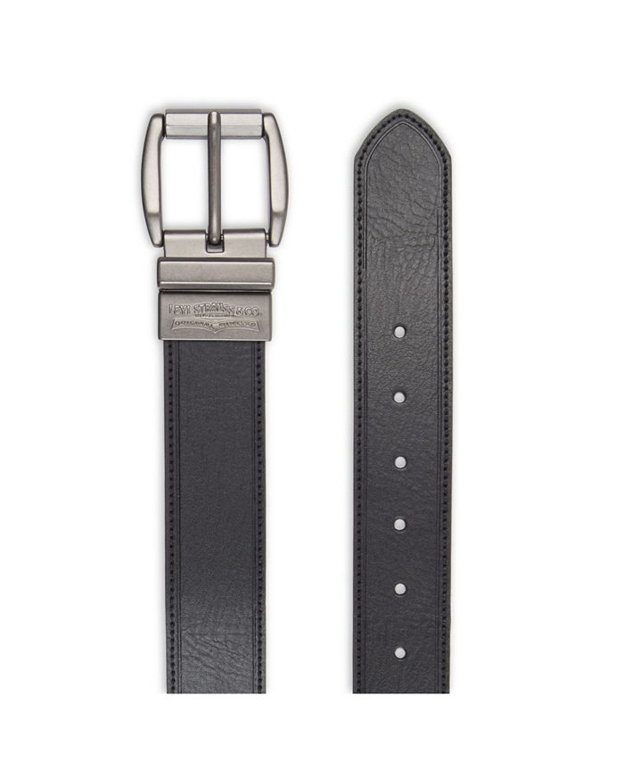Levi's Men's Laminate Reversible Leather Belt, Black/Brown, 32 : :  Clothing, Shoes & Accessories