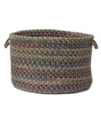 Colonial Mills Twilight Braided Storage Basket - Macy's