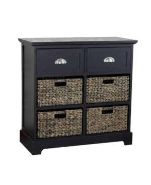 Newport Two Drawer Four Basket Table